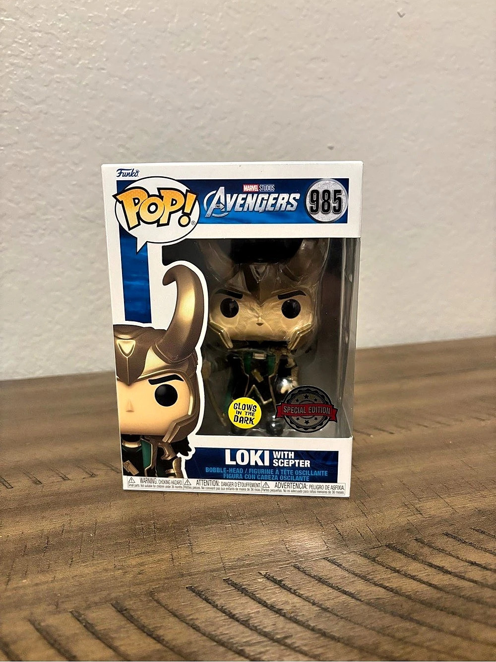 Funko Pop! Loki with Scepter #985